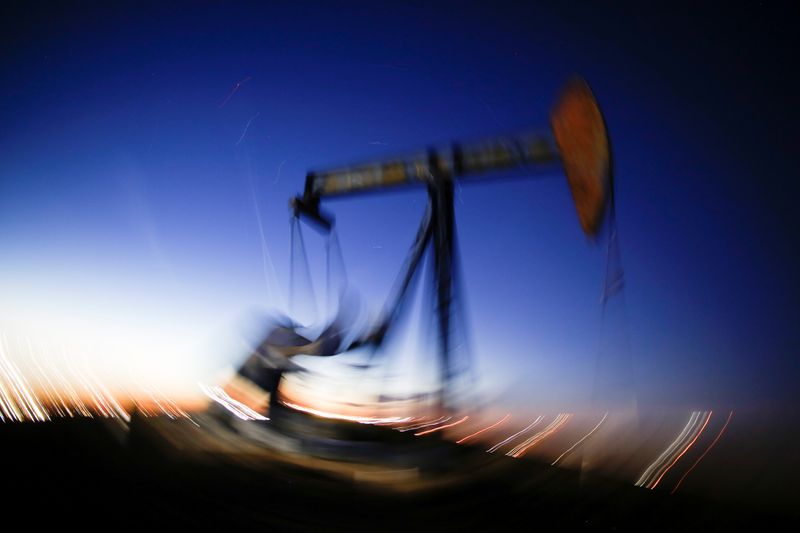 A long exposure image shows the movement of a crude