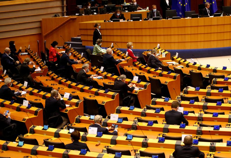 Plenary session of the European Parliament on a new proposal