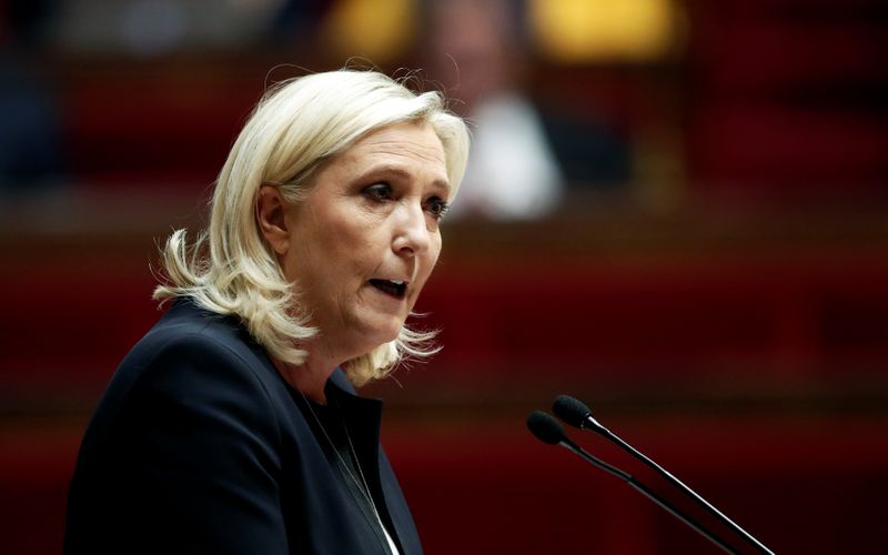 Marine Le Pen, member of parliament and leader of French