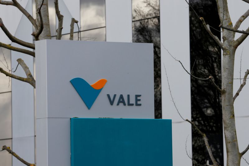 The headquarters of of mining company Vale SA is pictured