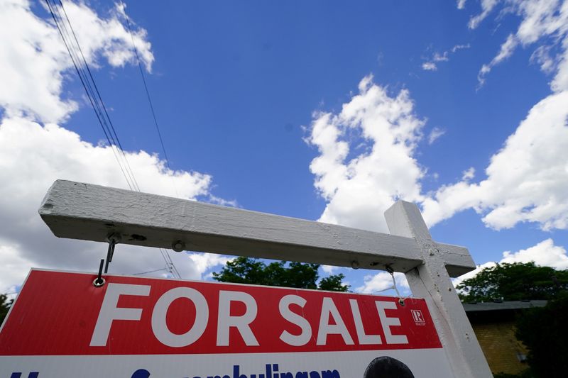 FILE PHOTO: ‘For Sale’ sign is pictured in the front