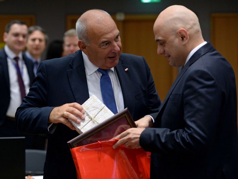 FILE PHOTO: European Union finance ministers meet for monthly talks