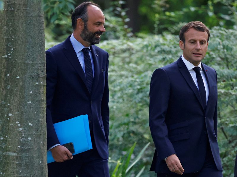 French President Emmanuel Macron meets French citizens’ council over environment