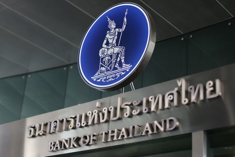 Thailand’s central bank is seen at the Bank of Thailand
