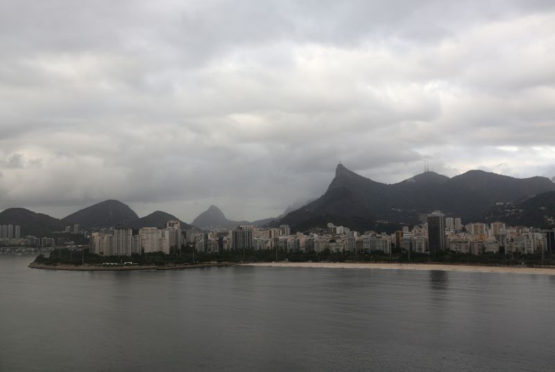 Rio de Janeiro’s skyline is pictured ahead of the 2016