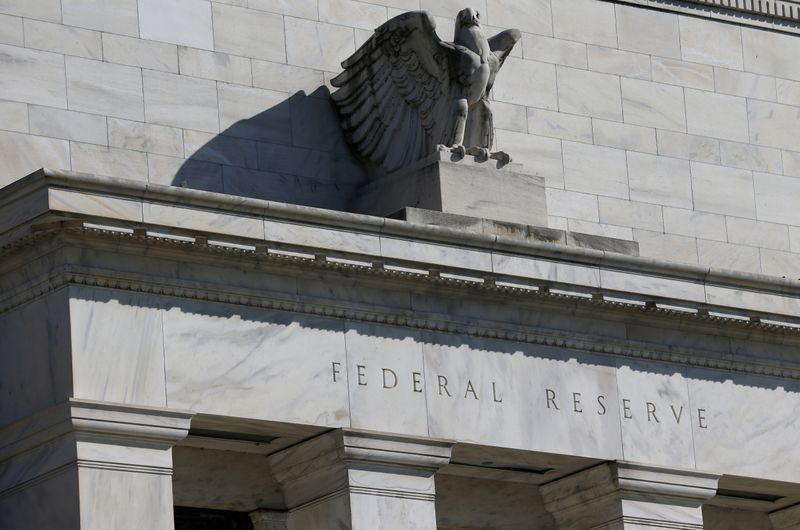 FILE PHOTO: Federal Reserve Board building on Constitution Avenue is