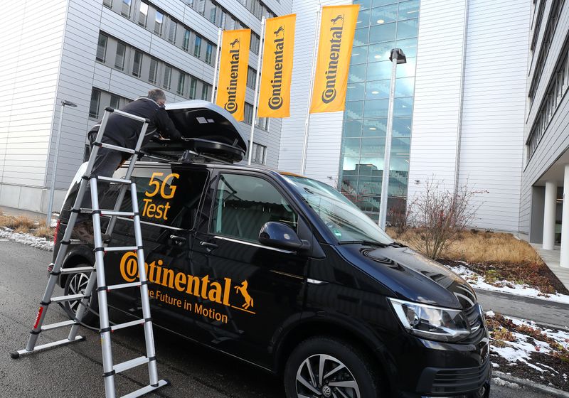 FILE PHOTO: Continental’s pilot location for industry 4.0 applications in