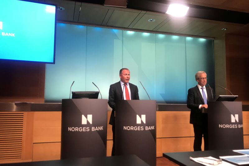FILE PHOTO: Norwegian sovereign wealth fund CEO Tangen attends a