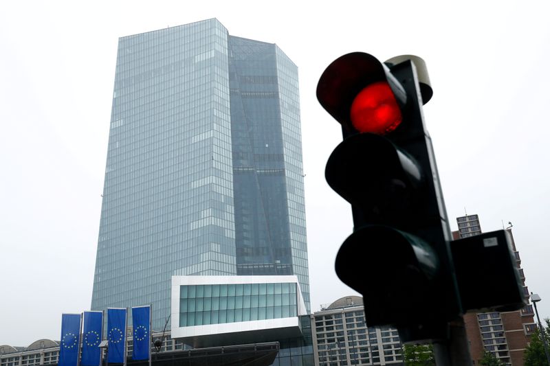 FILE PHOTO: ECB headquarters in Frankfurt