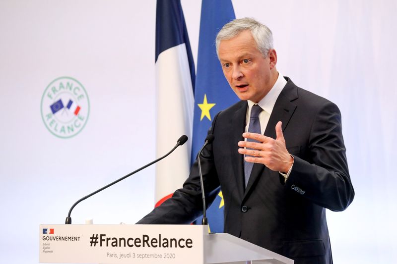 French government presents crisis recovery plan for economy