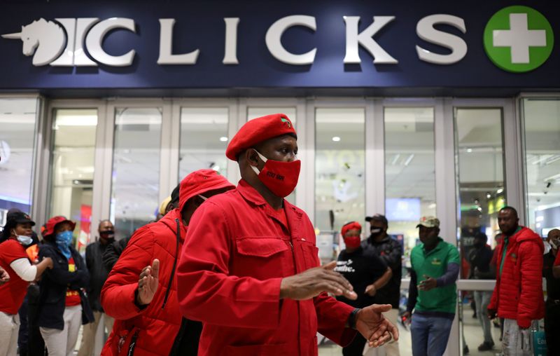 FILE PHOTO: South Africa’s drug store chain Clicks and Unilever