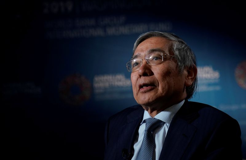 Bank of Japan (BOJ) Governor Haruhiko Kuroda, speaks during an