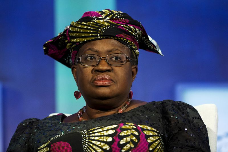 FILE PHOTO: Ngozi Okonjo-Iweala, former finance minister of Nigeria, takes