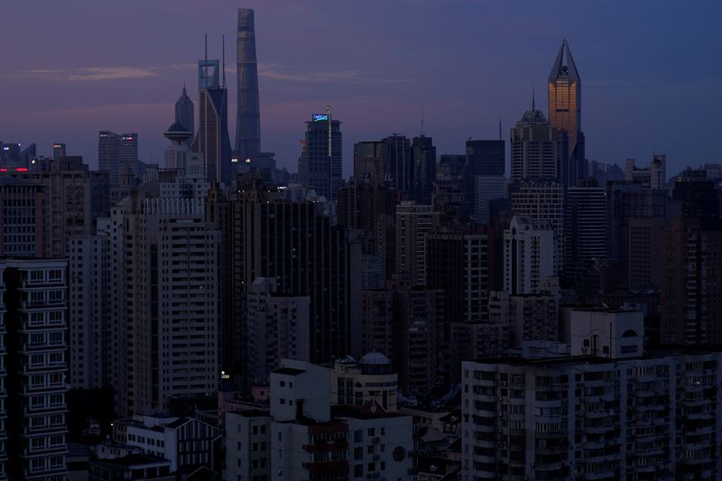 A general view of buildings in Shanghai