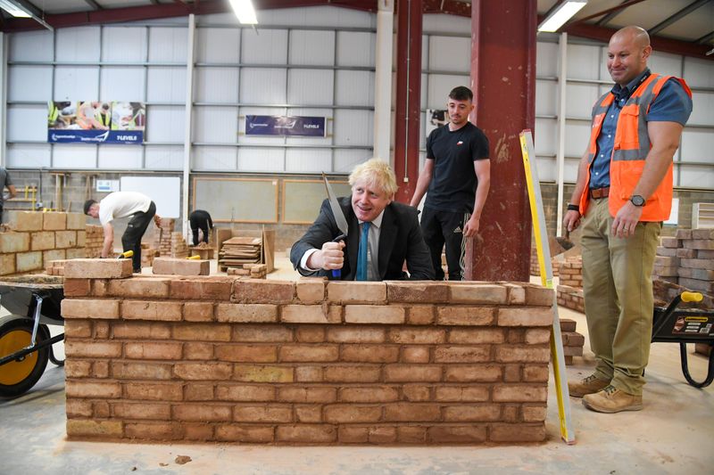 UK PM Johnson delivers speech on skills and further education