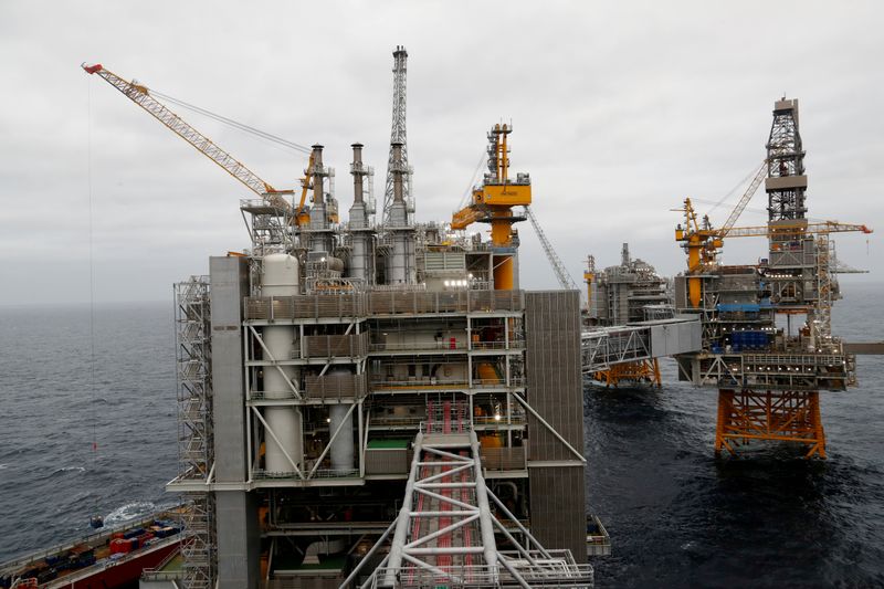 FILE PHOTO: FILE PHOTO: A general view of Equinor’s Johan