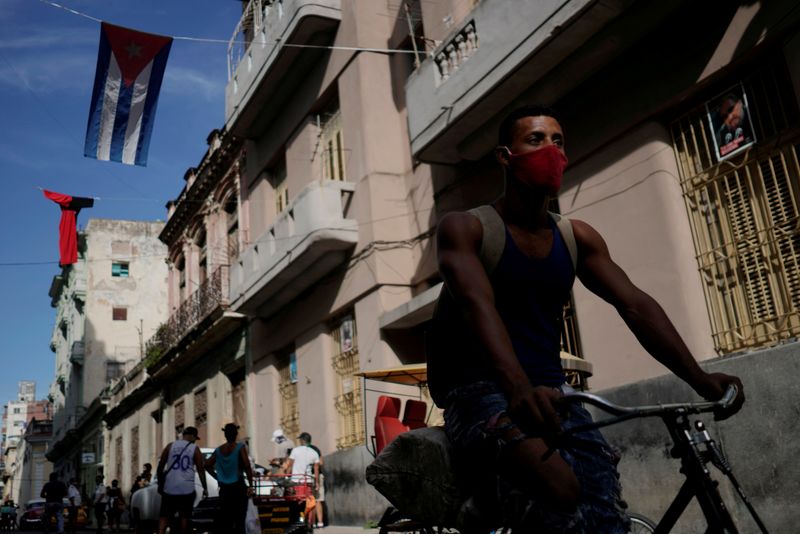 FILE PHOTO: Coronavirus disease (COVID-19) outbreak in Havana