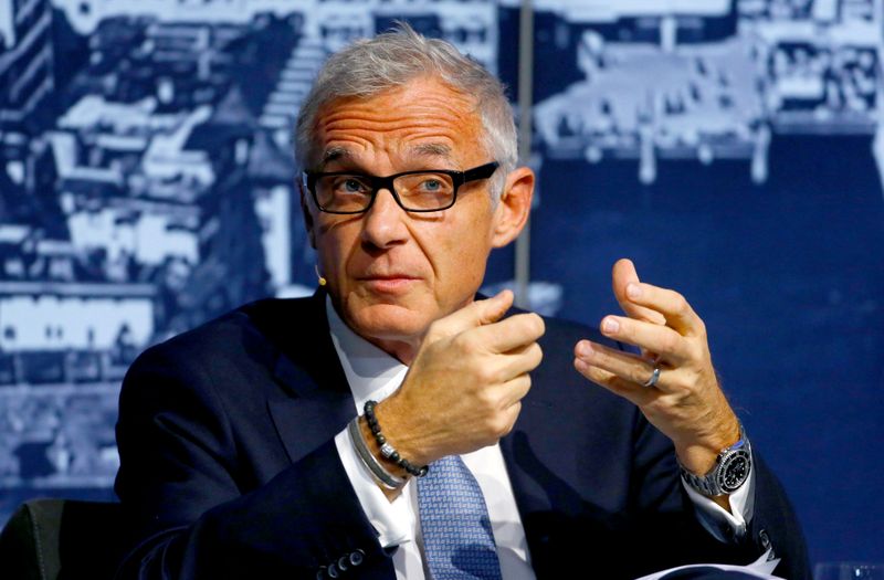 FILE PHOTO: Outgoing Credit Suisse Chairman Urs Rohner takes part