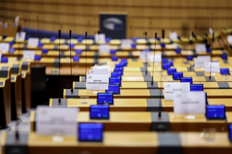 European Parliament plenary session in Brussels