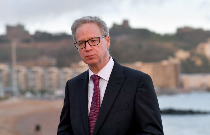 Portrait of Doug Bannister, CEO of the Port of Dover