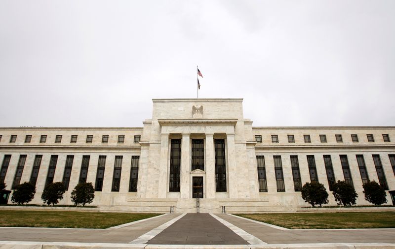 FILE PHOTO: The U.S. Federal Reserve building is pictured in