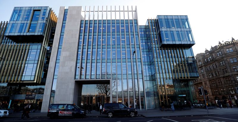 The offices of Standard Life Aberdeen in Saint Andrew Square