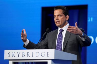 Anthony Scaramucci, Founder and Co-Managing Partner at SkyBridge Capital, speaks