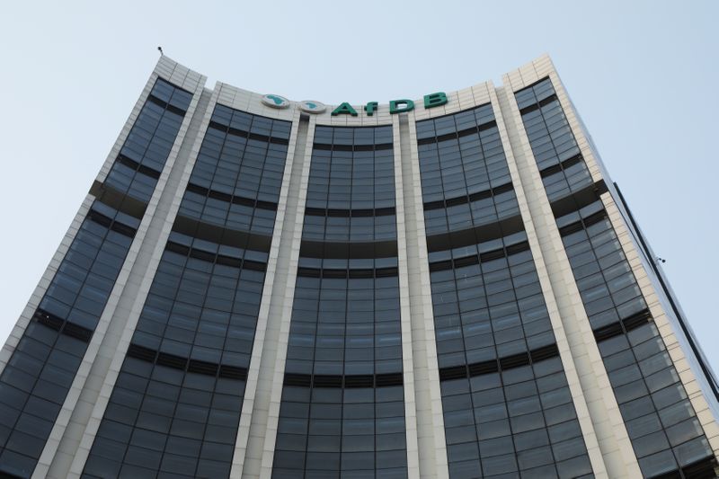 FILE PHOTO: The headquarters of the African Development Bank (AfDB)