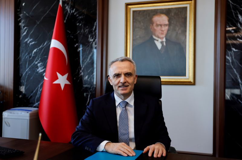 FILE PHOTO: Interview with Turkey’s Central Bank Governor Naci Agbal