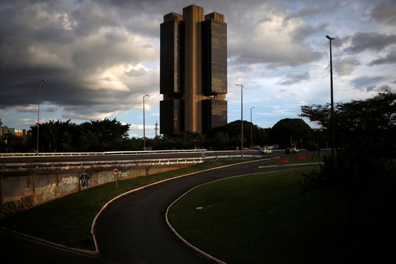 A general view of Brazil’s Central Bank during the coronavirus