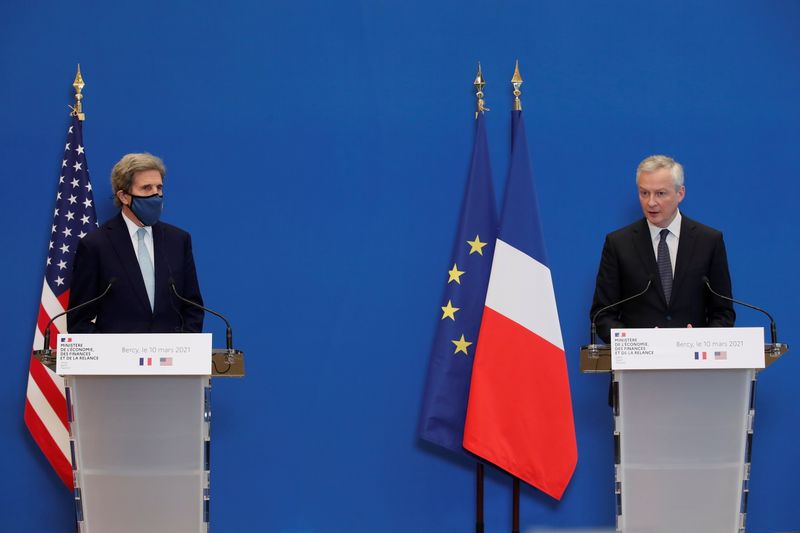 French Economy and Finance Minister Le Maire meets US Special