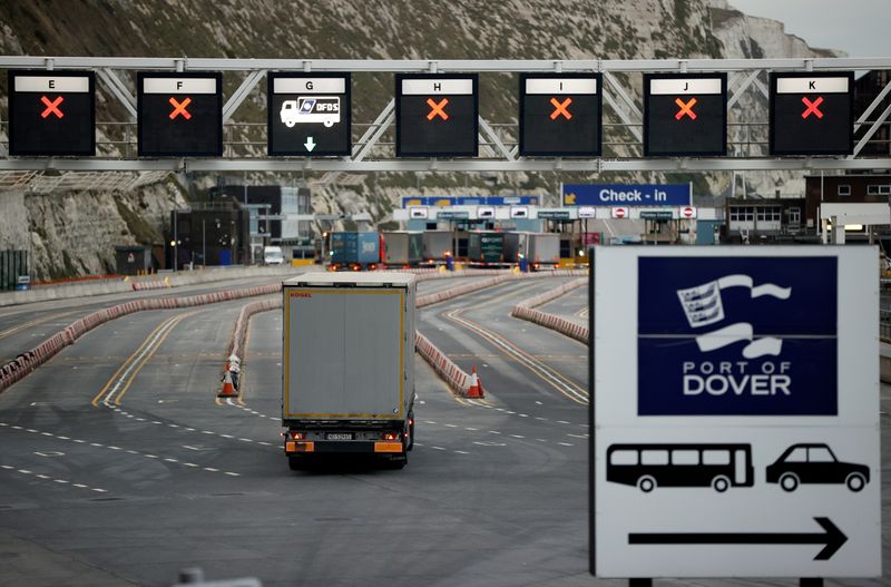 FILE PHOTO: Border control at the Port of Dover