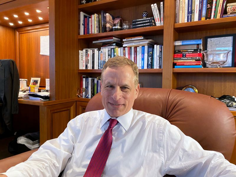 FILE PHOTO: Dallas Federal Reserve Bank President Robert Kaplan speaks