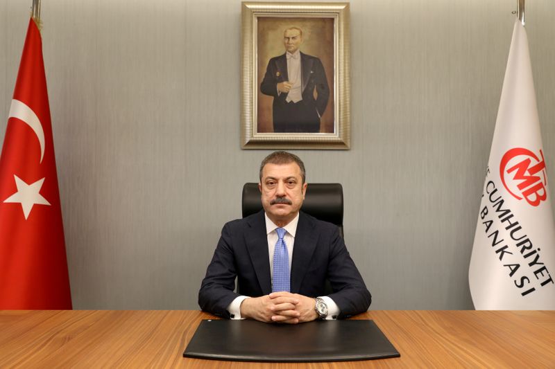 FILE PHOTO: Turkey’s new Central Bank Governor Kavcioglu in Ankara