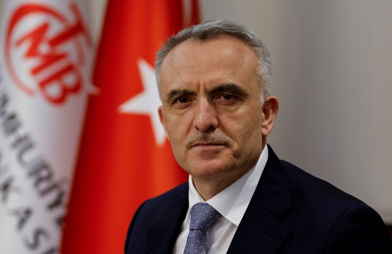 FILE PHOTO: Interview with Turkey’s Central Bank Governor Naci Agbal