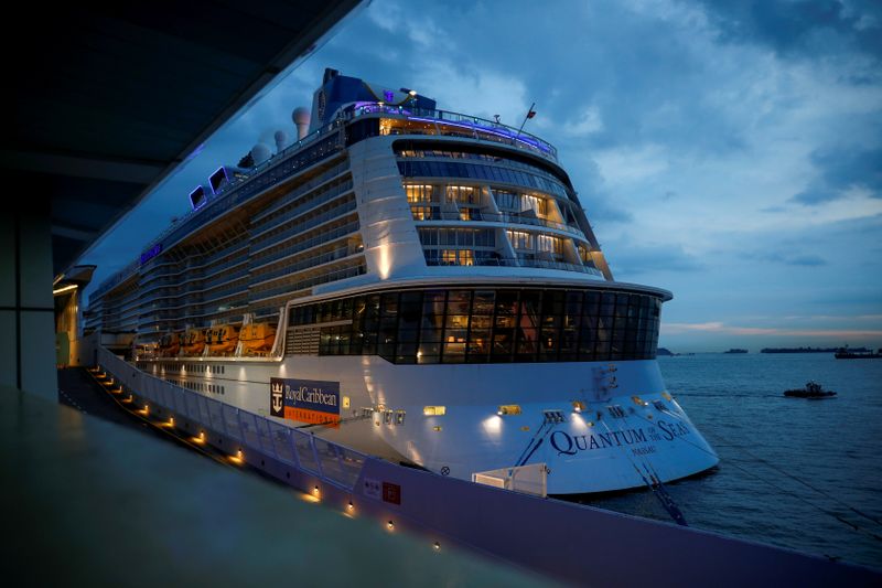 FILE PHOTO: Royal Caribbean’s Quantum of the Seas cruise ship