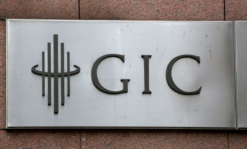 FILE PHOTO: The logo for Singapore sovereign wealth fund GIC