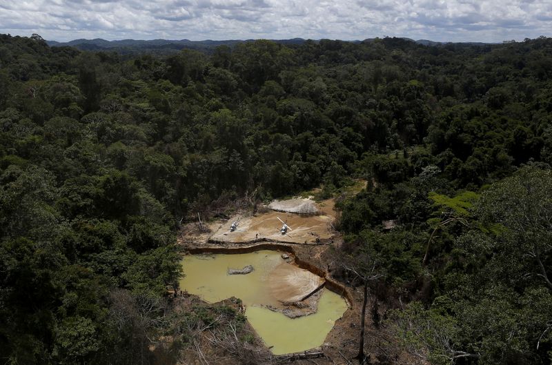 FILE PHOTO: The Wider Image: Illegal gold mining in the
