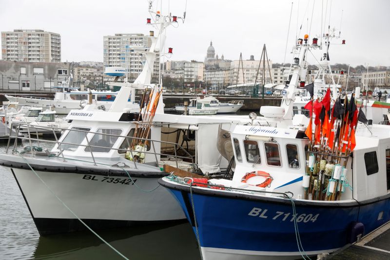 FILE PHOTO: French fishermen reflect on the Brexit deal