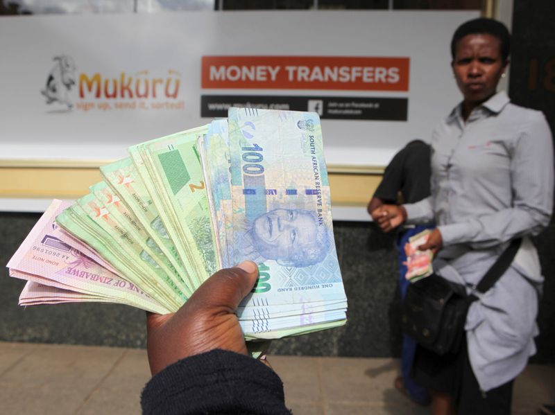 An  forex dealer offers bond notes and South African