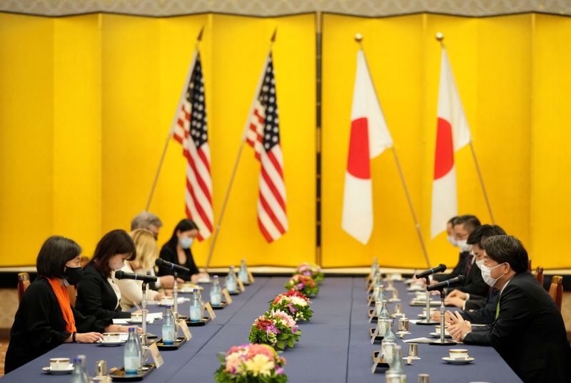 U.S. Trade Representative Katherine Tai meets Japanese Foreign Affairs Minister