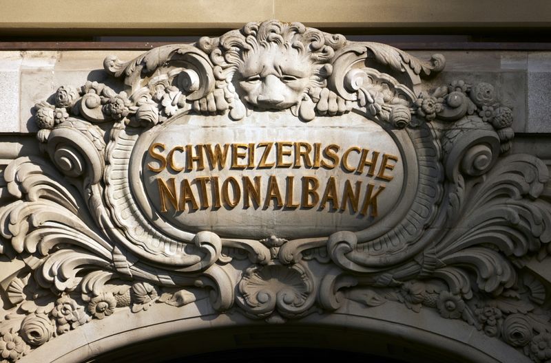 FILE PHOTO: A sign is pictured on the Swiss National
