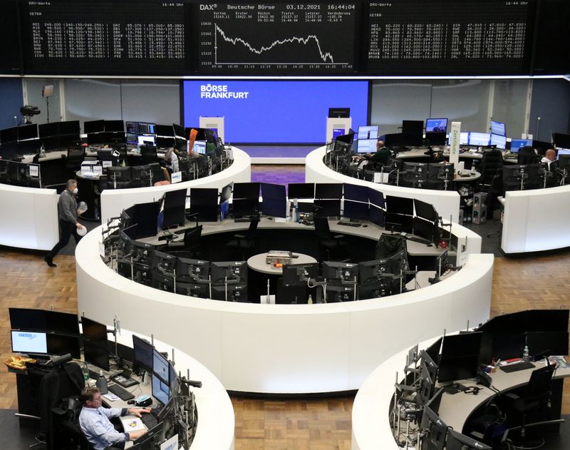 German share price index DAX graph is pictured at the