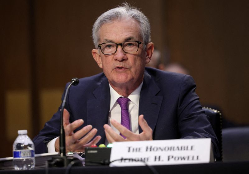 FILE PHOTO: Fed Chair Powell testifies on the CARES Act