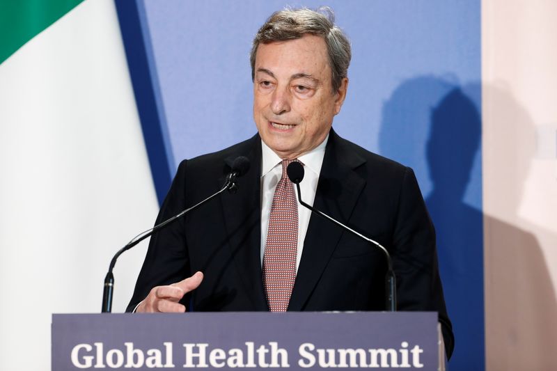 Virtual G20 summit on the global health crisis, in Rome