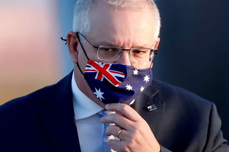 FILE PHOTO: Australian Prime Minister Scott Morrison