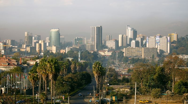 FILE PHOTO: A general view shows the cityscape of Ethiopia’s
