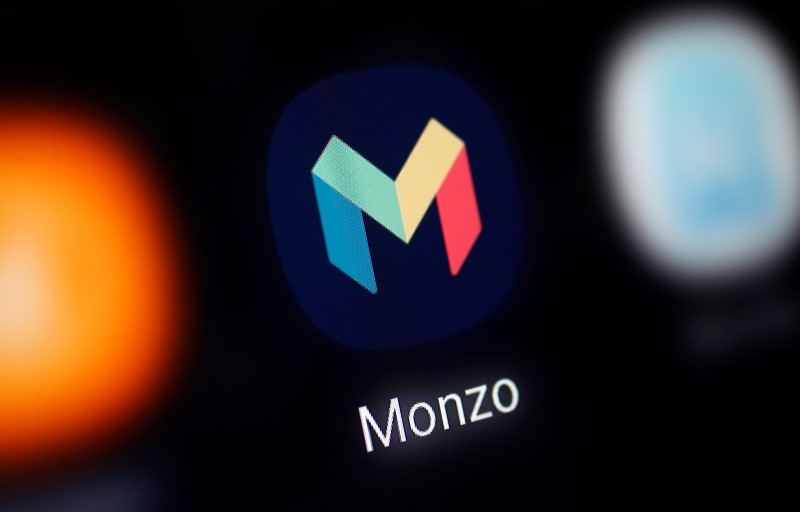 A Monzo logo is seen in this illustration