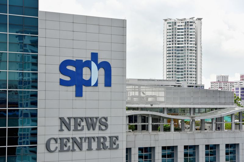 A view of the media and real estate company Singapore