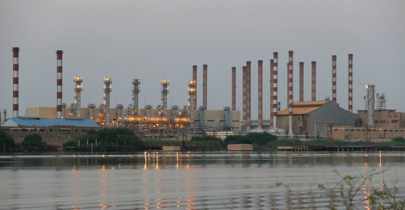 FILE PHOTO: A general view of Abadan oil refinery in